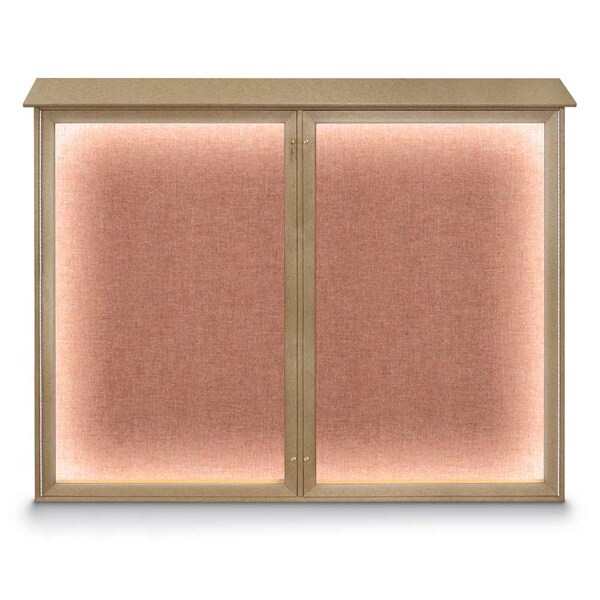 Double Door Enclosed Indoor Letterboard